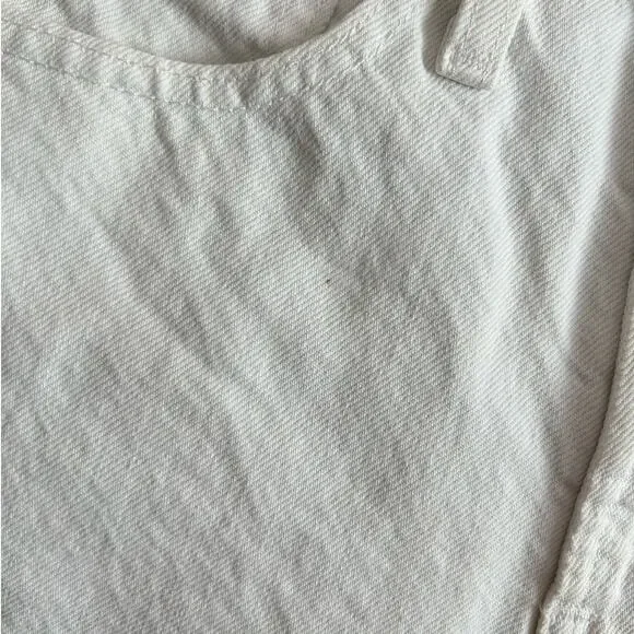 Madewell The Perfect Jean Short in Tile White High Rise Western Size 25 | 2 - Picture 9 of 10